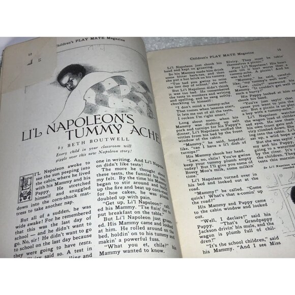 Childrens Play Mate Magazine June 1940 Birthday Issue Vintage Publication - Picture 5 of 16